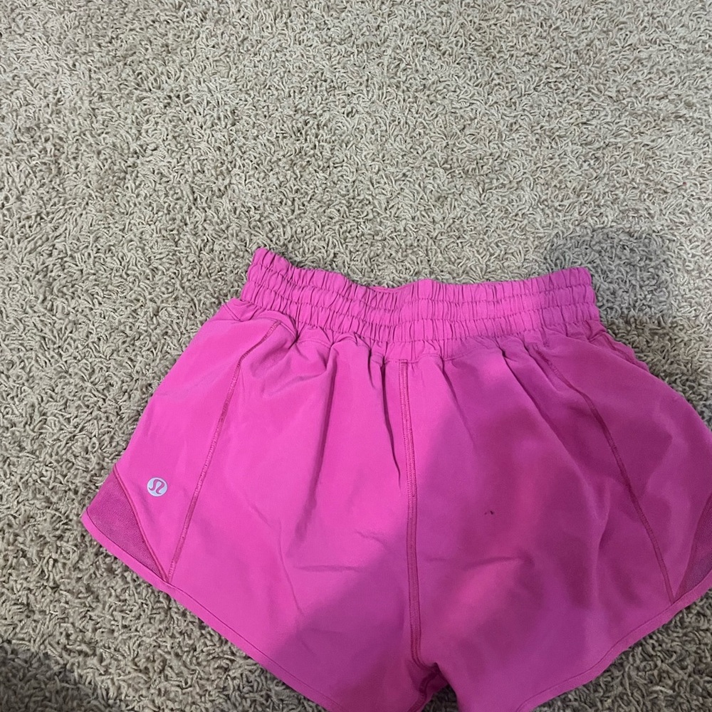 Lululemon Athletica Pink Athletic Shorts Lightweight Comfort